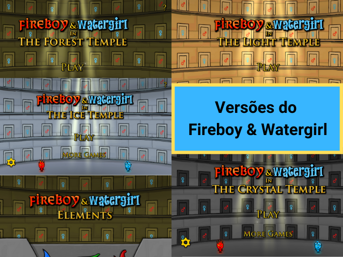 Conheça as versões de Agua e Fogo