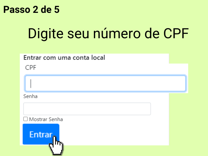 Passo 2 de 5 para emitir Copasa 2 via