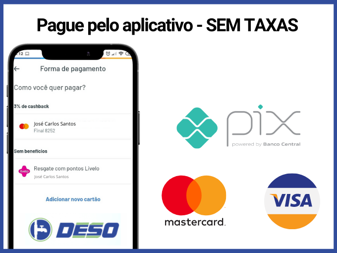 pagar deso 2 via pelo RecargaPay