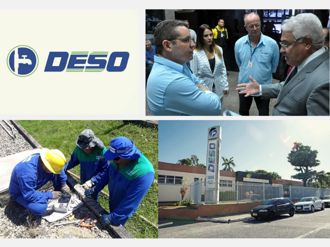 DESO, empresa de serviços de água e saneamento em Sergipe