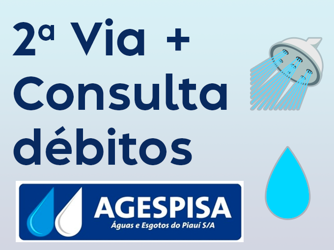 2 via Agespisa consultar débitos