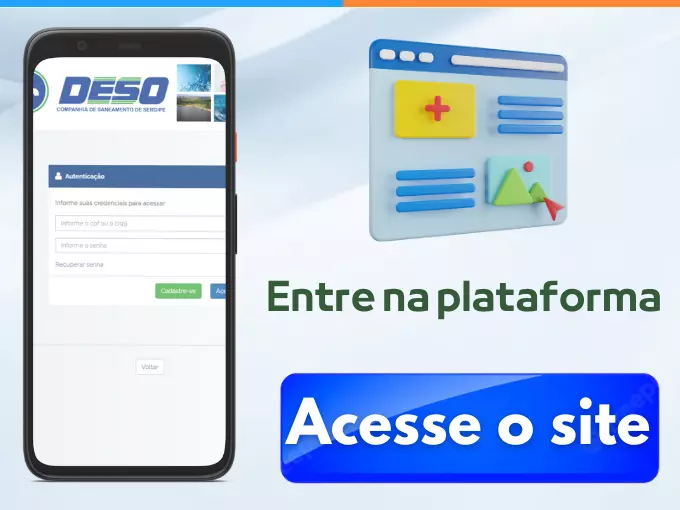 2) Acesse a agência virtual da Deso